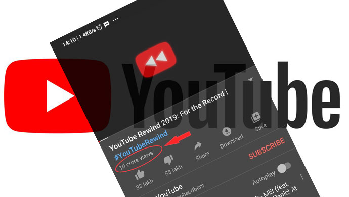 YouTube will show video counts in lakhs and crores